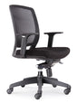 HARTLEY TASK Promesh Medium Back Chair BLACK