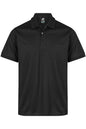 LACHLAN MENS POLOS - 1314 BLACK XL