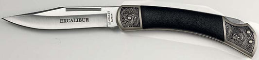 Excalibur Royal Black King pocket knife 120mm/4.8”