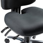 DAL Ergoselect Spark High Back Ergonomic chair WITH COCCYX BASE, BLACK