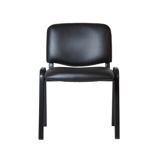 Nova Stacking Visitor Chair Nova Chair - Black PU