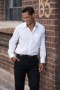 KINGSWOOD MENS SHIRT LONG SLEEVE BLACK SIZE 3XL
