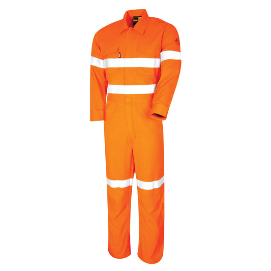 Bool Regular Weight PPE2 Coverall With Loxyª FR Reflective Tape Orange X Large
