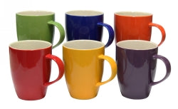 MUG CONNOISSEUR ASSTD COLOURS BX6