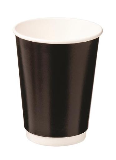 CUP, COFFEE DOUBLE WALL 355ML PACK OF 25 (ctn of 20 sleeves)