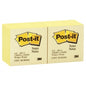 POST-IT NOTES  654 76X76MM YELLOW PK12
