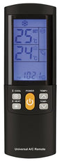 Universal Remote Control for Air Conditioners with Backlit LCD