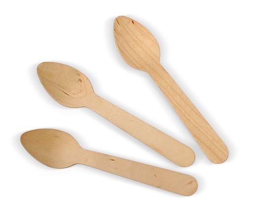 PAC TRADING Coated Wooden Tea Spoon 5000pc/ctn
