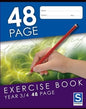 EXERCISE BOOK SOVEREIGN 225X175MM YEAR 3/4 RULED 48PG