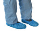 PRO-VAL SHOE COVERS - (CPE) Polyethylene DISPOSABLE BLUE CTN 1000