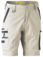 Flx & Move™ Stretch Utility Zip Cargo Short STONE 107R